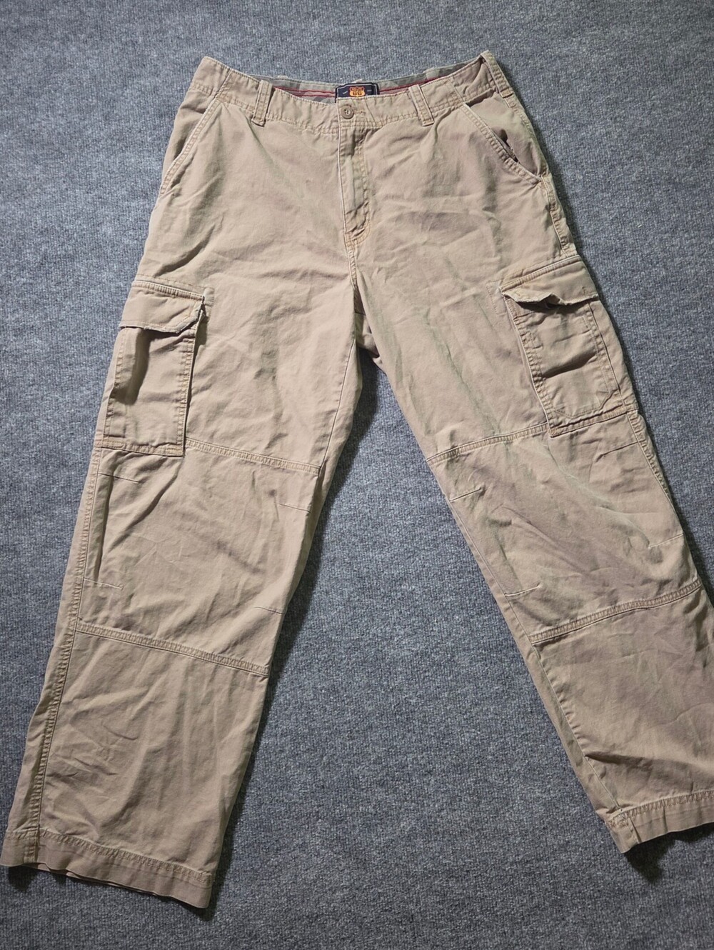 Route 66 Khaki Cargo Pants 34x32